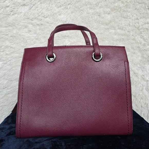 Armani Exchange Deep Burgundy Tote - Picture 4 of 7